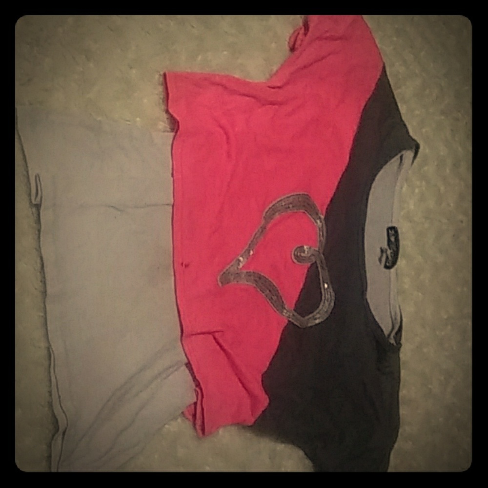 A heart crop top. (Tank top included).